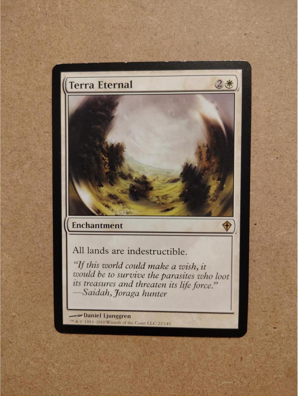 MTG Single Terra Eternal lightly played 2010